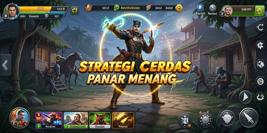 Gameplay seru dan penuh strategi dalam EVIP2.