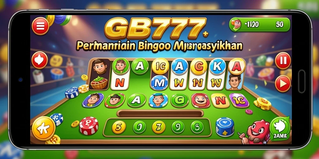 Tampilan gameplay Bingo GB777 yang mendebarkan dan interaktif.