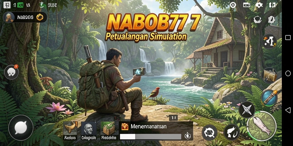 Tampilan gameplay menarik dari NABOB77 dengan karakter dan dunia yang penuh warna.