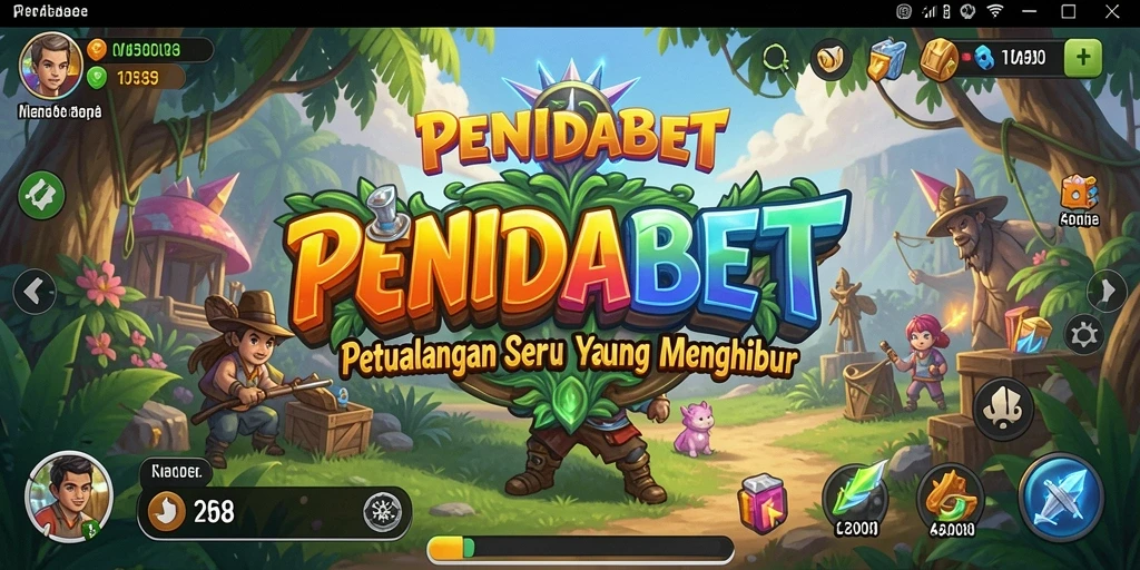 Tampilan gameplay seru di PENIDABET dengan petualangan menakjubkan.