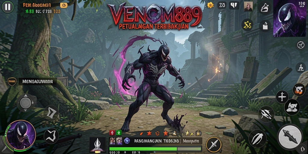 Gameplay menarik di dunia terbuka VENOM889.
